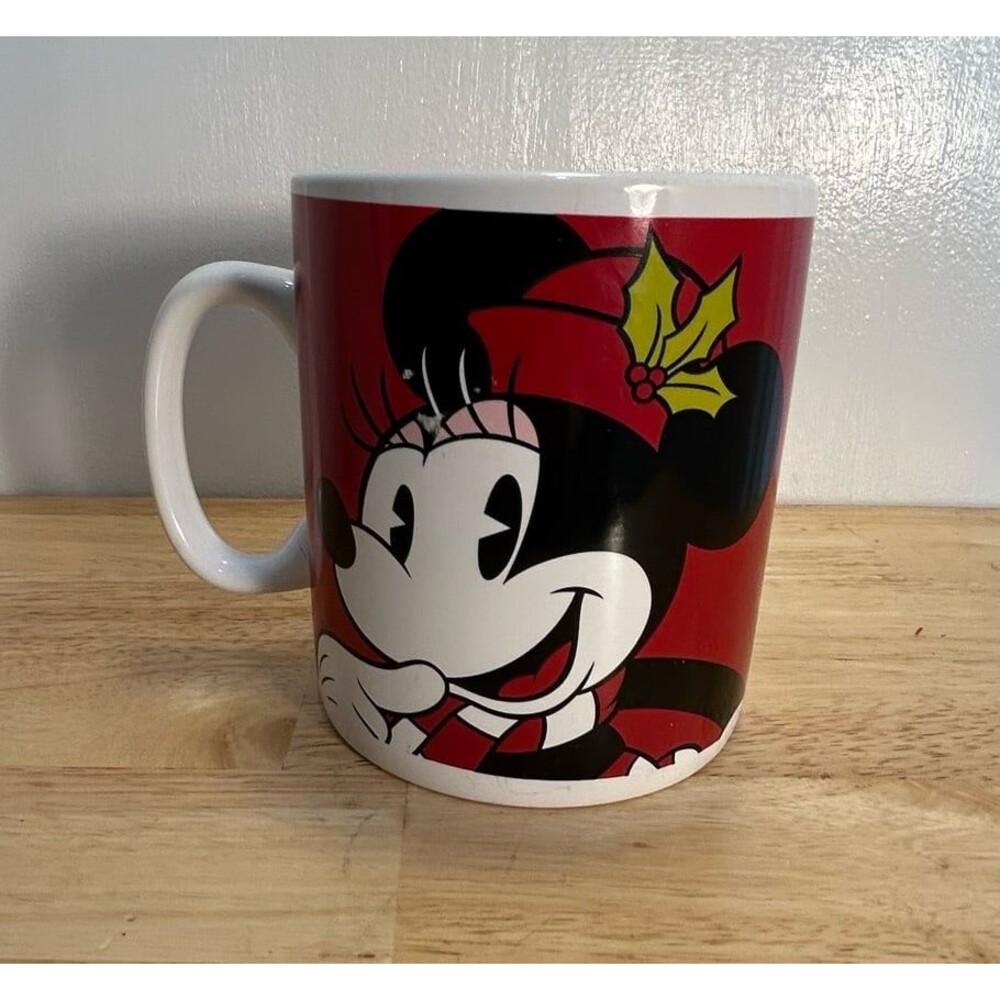 Disney Minnie Mouse Giant Galerie Holiday Coffee Mug X Large 28 Oz.